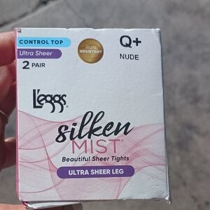 Silken Mist Ultra Sheer Tights - Nude